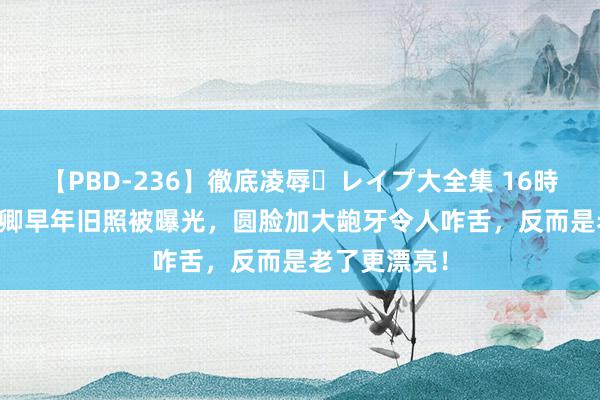 【PBD-236】徹底凌辱・レイプ大全集 16時間 第2集 董卿早年旧照被曝光，圆脸加大龅牙令人咋舌，反而是老了更漂亮！