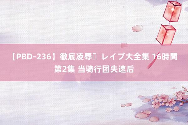 【PBD-236】徹底凌辱・レイプ大全集 16時間 第2集 当骑行团失速后